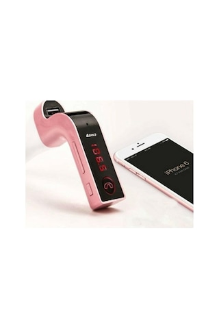 Bluetooth Araç Mp3 Çakmaklık Araç Şarj Transmitter Sd Usb Girişli Mikrofonlu Aux Kablolu
