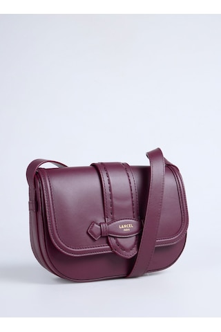Lancel Bordo Kadın Deri Çapraz Çanta A1371926tu