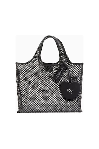 3.1 Phillip Lim Mini Market Tote Çanta Kristal Mesh Siyah, Işıltılı Ve Şık Tasarım El Çantası