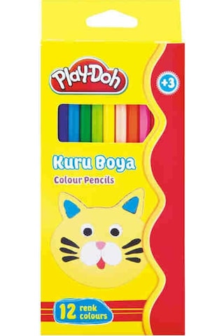 Play-doh Kuru Boya Tam Boy 12 Renk Ku001