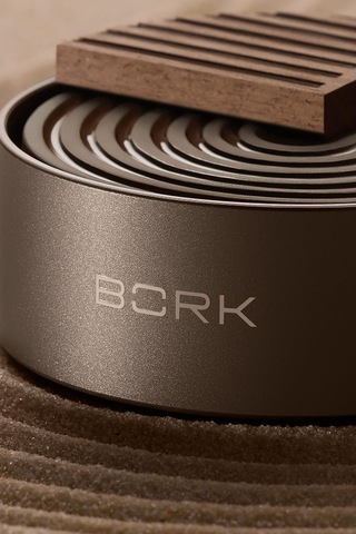 Bork Hf401 Tekstürlü Seramik Aroma Difüzörü Hava Temizleme Cihazı Gri