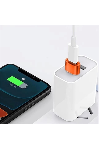 Powermaster Pm-24188 Erkek Usb 3.0 To Dişi Type-c Otg Ara Aparat 10 Amper Data - Şarj Kablosu