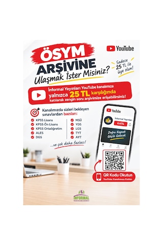 2027 Meb-ags Öabt Biyoloji Öğretmenliği Ösym Tıpkı Basım 14lü Deneme Paketi Türkiye Geneli