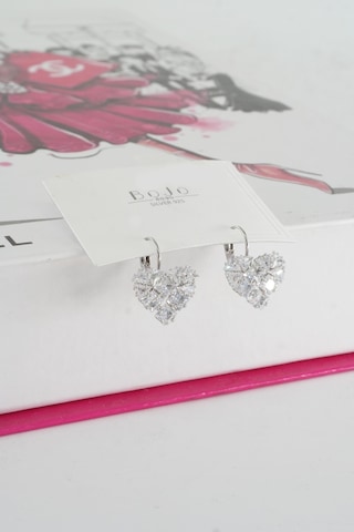 Kadın Vip Seri Baget Zirkon Taşlı 925 Ayar Gümüş Klipsli Küpe Seti