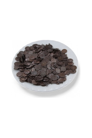 Tuğra Bakır 10 Mm Pirinç Pul Payet 20 Gr 60 Adet