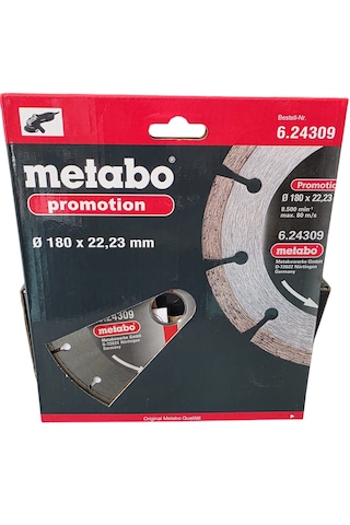 Metabo 24309 Elmas Daire Testere Bıçağı 180 Mm