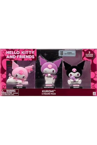Hello Kitty 3 Lü Kuromi Figür Seti