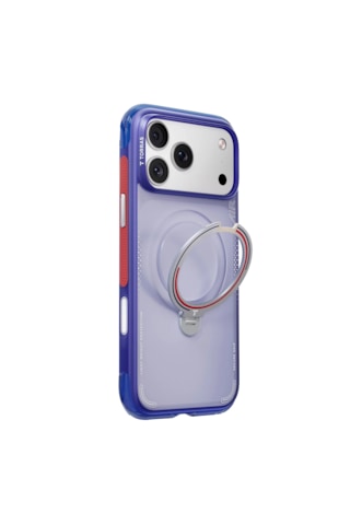 Torras Apple iPhone 17 Pro / 18 Pro Uyumlu Ostand Q3 Air World Cup Serisi Magsafe Kılıf Lacivert