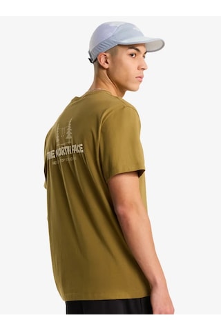 The North Face Nf0a8gqm-2el Camping Relaxed Short Sleeve Tee Erkek T-shirt Yeşil