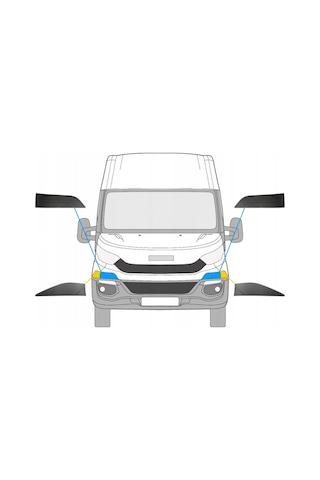 Iveco Daily Tampon Üst Bakalit Sağ Çamurluk 5801847156
