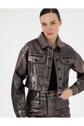 Pierre Cardin Kadın Antrasit Ceket Denim 50291403-vr006 Antrasit