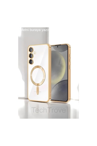 Samsung Uyumlu Galaxy S25 Kılıf Kamera Korumalı Sararma Yapmaz Magsafe Şarj Özellikli A++ Kalite Kapak