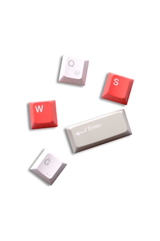 Cherry Double Shot Pbt Full Set Kırmızı Türkçe Keycap Set
