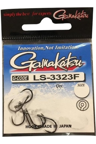 Gamakatsu Ls-3323f No:1 Siyah Olta İğnesi