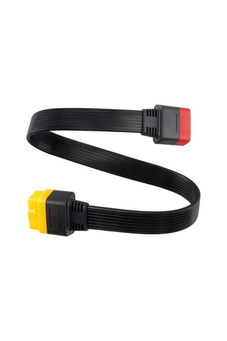 Homyl Obdıı Araç Için Uzatma Kablosu Tpu Düz Şerit Kablo 60cm