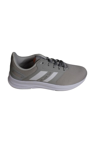 Jump Kadın Beyaz Gri Siyah Fileli Memory Konfor Taban Sneaker Spor Ayakkabı Gri