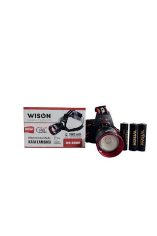 Wıson Ws-2080 3000 Lüm. 40 Watt Pro Kafa Lambası
