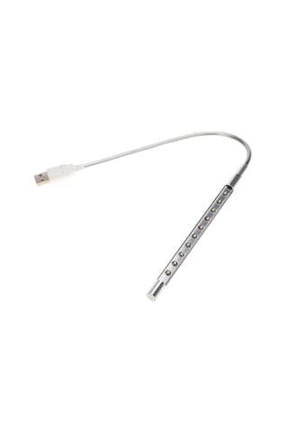 Maiyame Taşınabilir Esnek Ultra Parlak Mini 10 Led Usb Işık Bilgisayar Lambası Pc Dizüstü Bilgisayar Dizüstü Bilgisayar Usb Güç Kaynağı