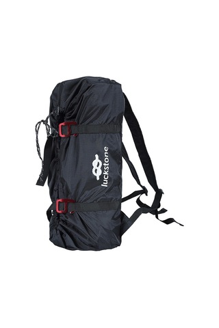 Luckstone-açık Tırmanma Halat Çantası Katlanır Su Geçirmez Tırmanma Y28986b Siyah