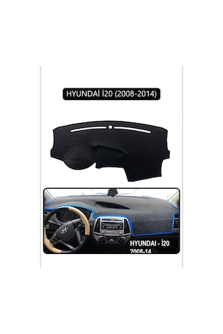 Hyundai İ20 2008-2014torpido Koruma Halısı Siyah Kenar Hyundai İ20 2008-2014torpido Koruma Halısı Siyah Kenar