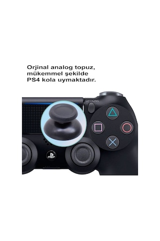 1 Adet Ps4 Analog Topuz Yedek Parça Ps4 Topuz Thumb Stick V1 V2 Tüm Ps4 Kollara Uyumlu