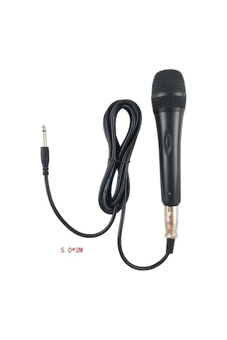 Wellsound Yl-898 Profesyonel Metal Mikrofon 3 Metre Kablo