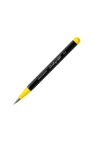 Leuchtturm 1917 X Bauhaus Drehgriffel Nr.2 Mekanik Uçlu Kalem Lemon/black 371288 Siyah