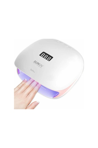 Sunuv 4s Manikür Tırnak Kurutucu Uv Led Lamba Beyaz 48w