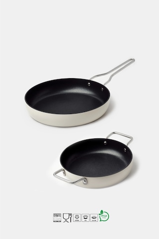 Fin 2 Parça Tava-sahan Set Beyaz