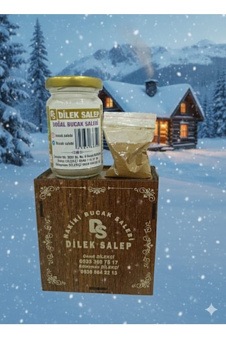 Meşhur Bucak Salebi,dilek Salep,salep 50g Hediye Kutulu,saf Salep