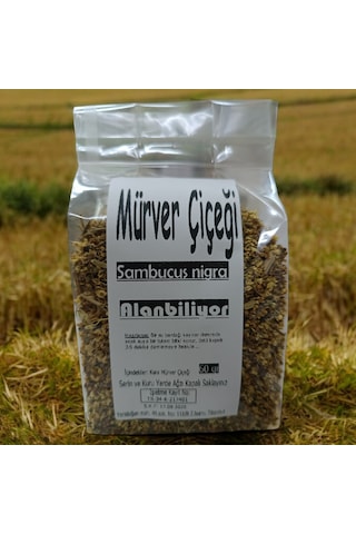 Alanbiliyor Kara Mürver Çiçeği 60 G