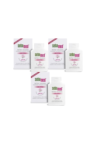Sebamed İntim Likit 200ml Genital Bölge Temizleyici 3 Lü Set