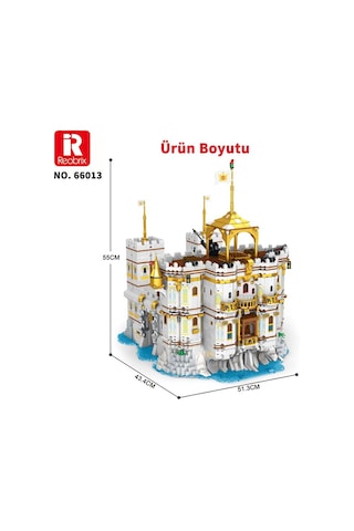 Reobrix 66013 Kraliyet Körfezi Yaratıcı Yapı Blok Seti Building Blocks The Royal Bay - 4168 Parça