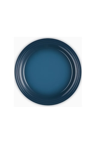 Le Creuset Klasik Dayanıklı Tasarım Seramik Yemek Tabağı 27 Cm Koyu Turkuaz