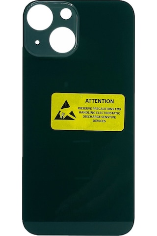 Teknonet Apple Uyumlu iPhone 13 Mini Geniş Kamera Camlı Batarya Kapağı - Mavi Mavi