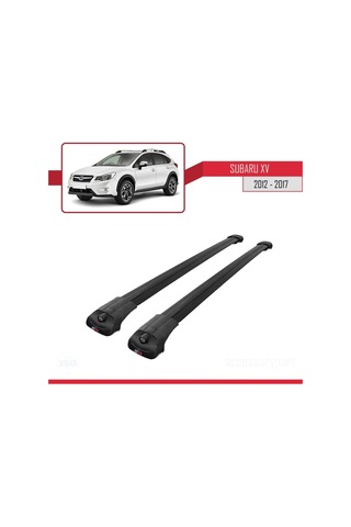 Subaru Xv 2012-2017 Arası İle Uyumlu Ace-1 Ara Atkı Tavan Barı Siyah