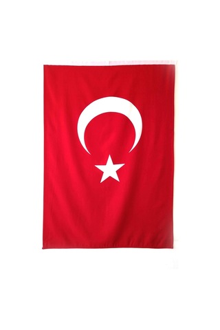 Türk Bayrağı 70X105CM Alpaka Kumaş Fabrikasyon Baskı