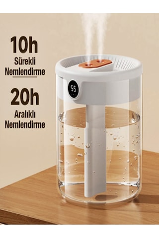 PowerMaster H8 3W H2O 750 ML Çift Püskürtme Portlu Hava Nemlendirici