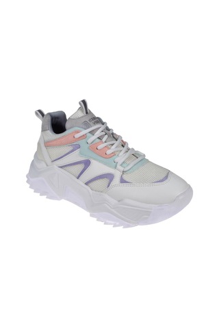 Pullman Kadın Spor Ayakkabı Sneaker Sms-65142 Beyaz Multi-beyaz Multi Beyaz
