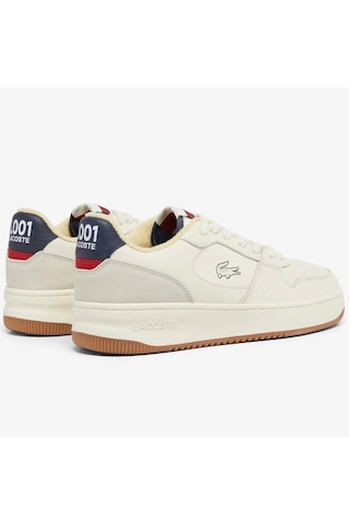 Lacoste L001 224 9 Sma Leather Mens Sneaker Hakiki Deri Erkek Günlük Spor Ayakkabı Krem