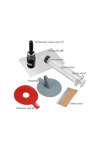 Araba Kırık Çatlak Cam Tamir Seti Çizik Onarım Taş Çatlak Kapat