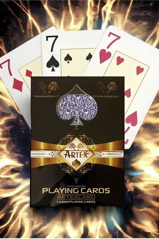 Oyun Kağıdı Plastik Poker 1030967 / Artex Tek Deste