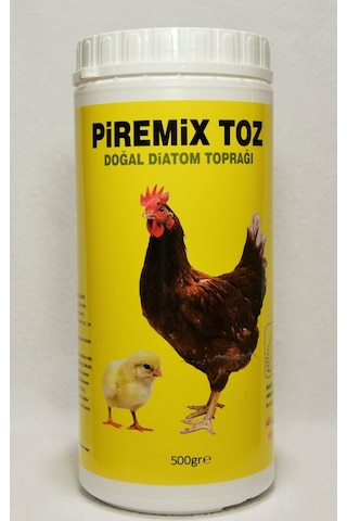 Piremix Tavuk Biti Ve Pire Önleyici Doğal Diatom Toprağı 500 G