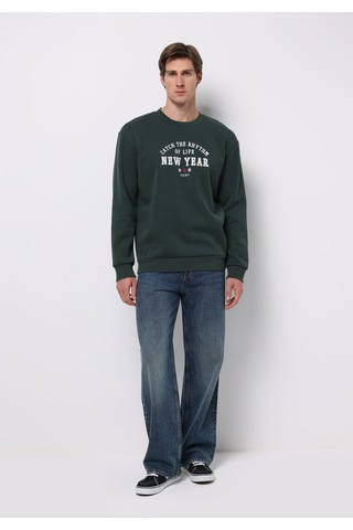 Colin's Colins Comfort Fit Erkek Yeşil Sweatshirt Cl1077350 Q1.v2 Grn Yeşil