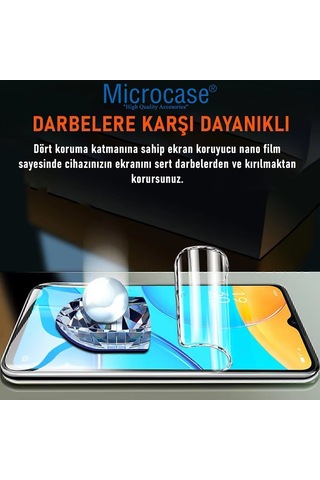 Microcase Iphone 17e İle Uyumlu Privacy Gizlilik Filtreli Hayalet Nano Ekran Koruyucu-ekm110