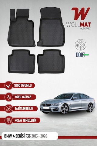 Bmw 4 Uyumluserisi F36 Paspas 2013-2020 Havuzlu Paspas Seti