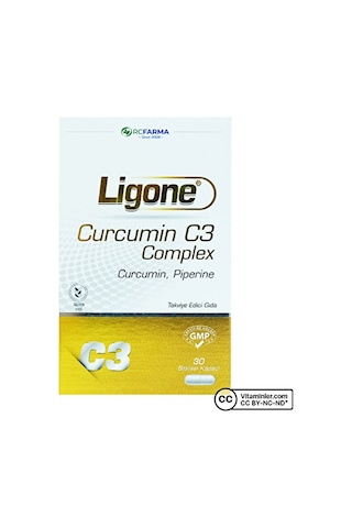 Ligone Curcumin Complex 30 Kapsül