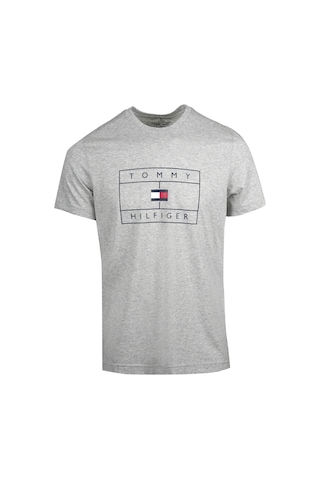 Tommy Hilfiger Tommy Hılfıger Erkek T-shırt 09t4511-004 Gri
