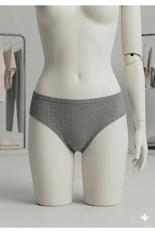 7 Adet Donex Bayan Kaşkorse Bikini Slip Külot Karışık Renk 1370 Çok Renkli