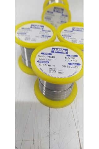 Kurtel Lehim Teli 100gr 0.75mm Kendinden Pastalı